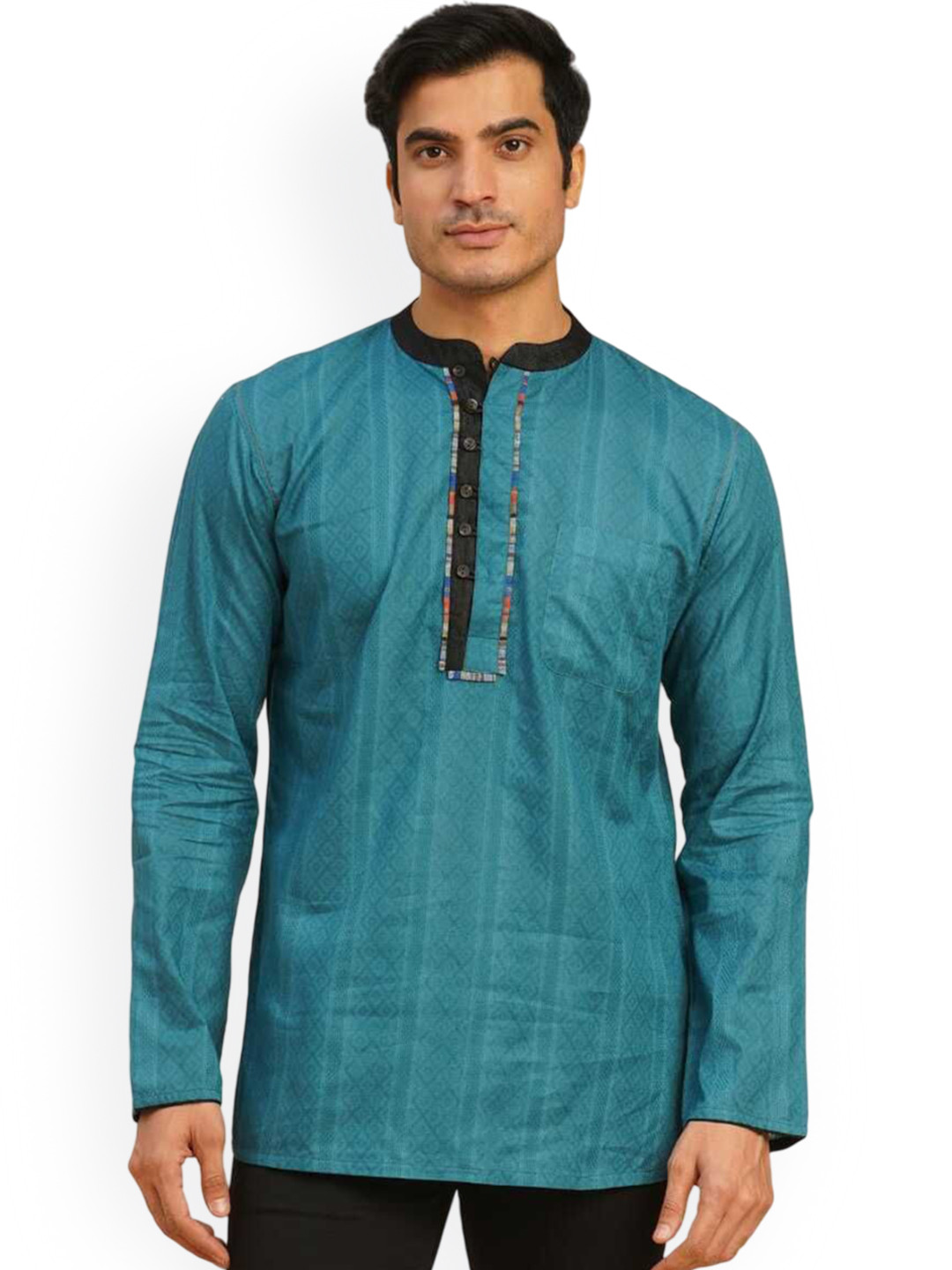 

Arch element Men Kurta, Green