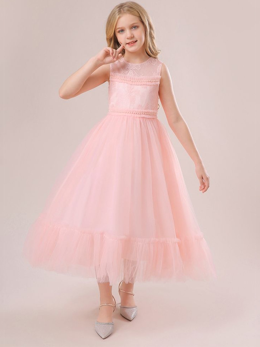 

LULU & SKY Maxi Dress, Pink