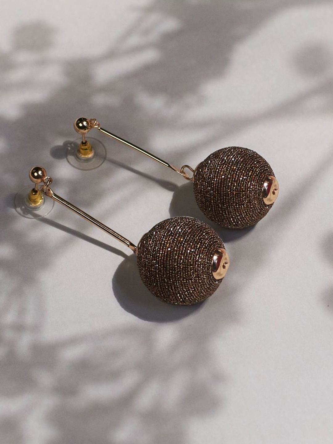 

SALTY Contemporary Drop Earrings, Gold
