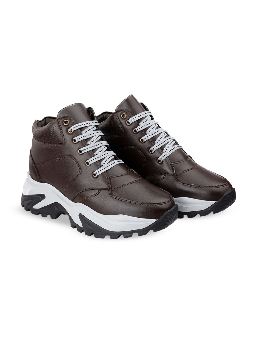 

riffway Men Colourblocked Fashion, Brown