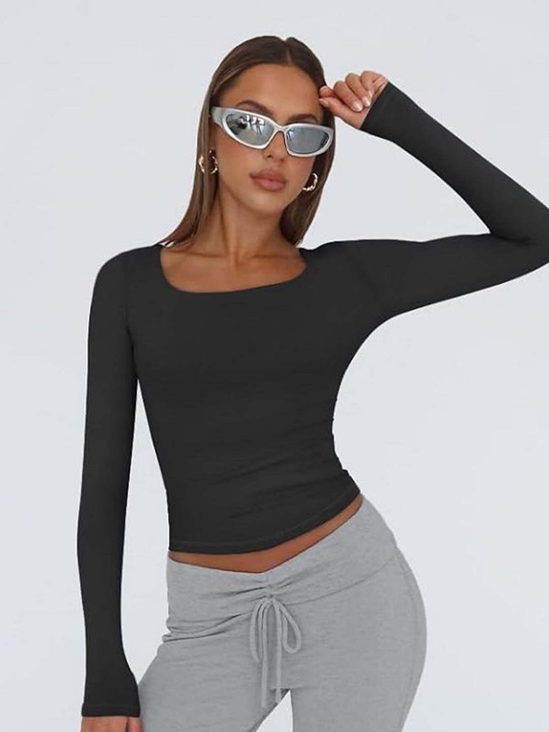 

Moda Rapido Cotton Top, Black