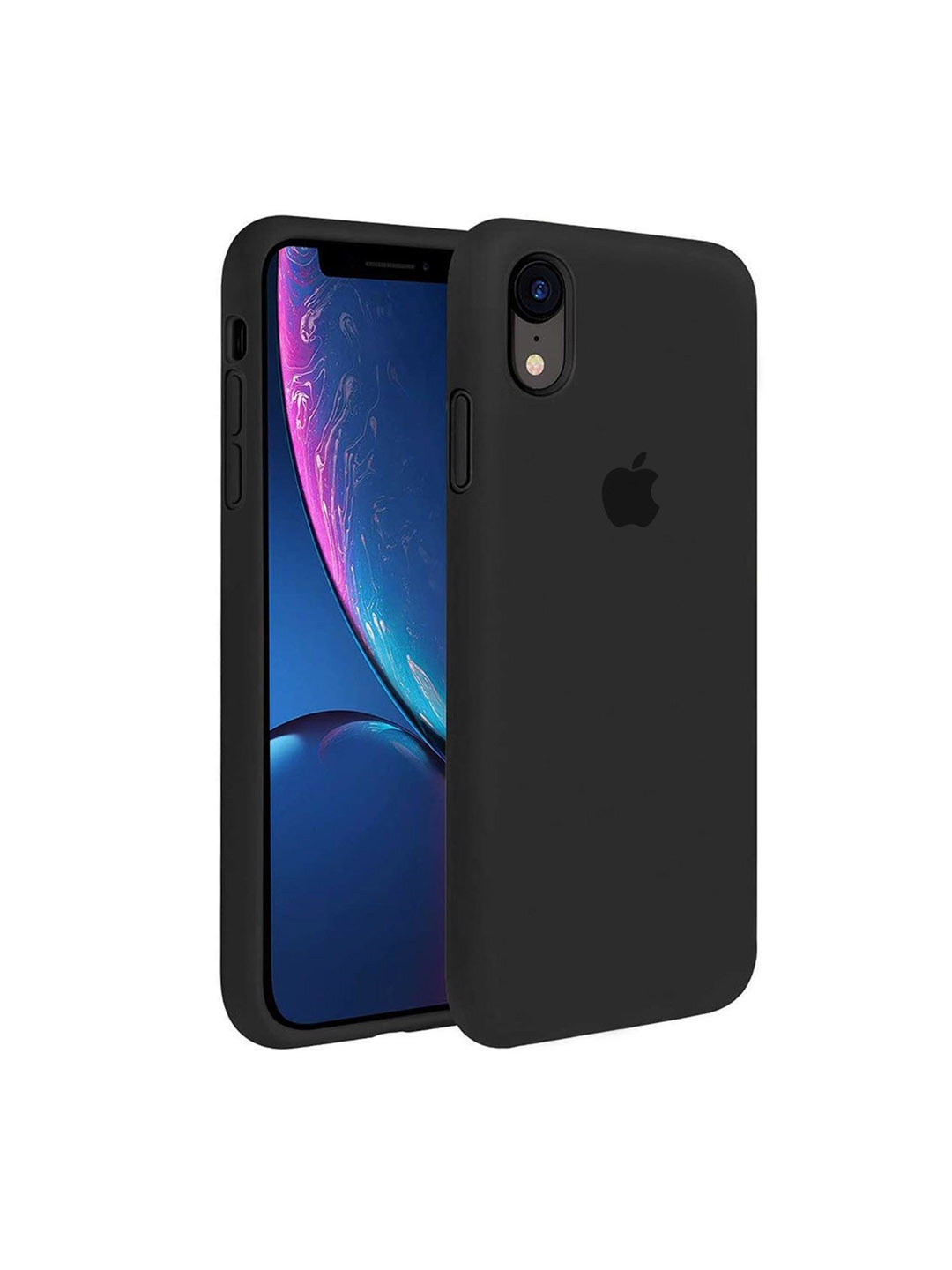 

LIRAMARK Solid Printed iPhone XR Back Case Mobile Accessories, Black