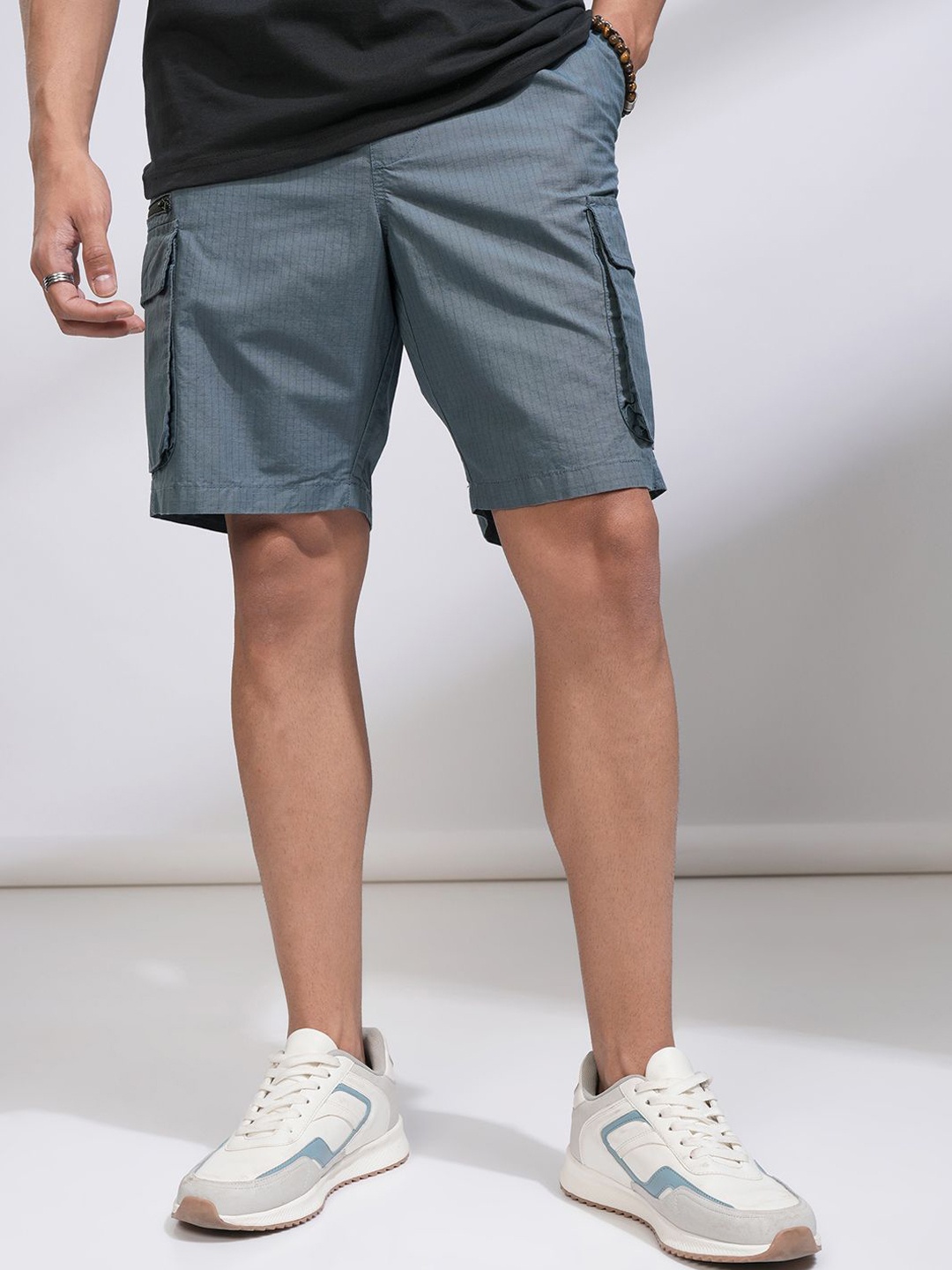 

HIGHLANDER Men Cargo Shorts, Blue
