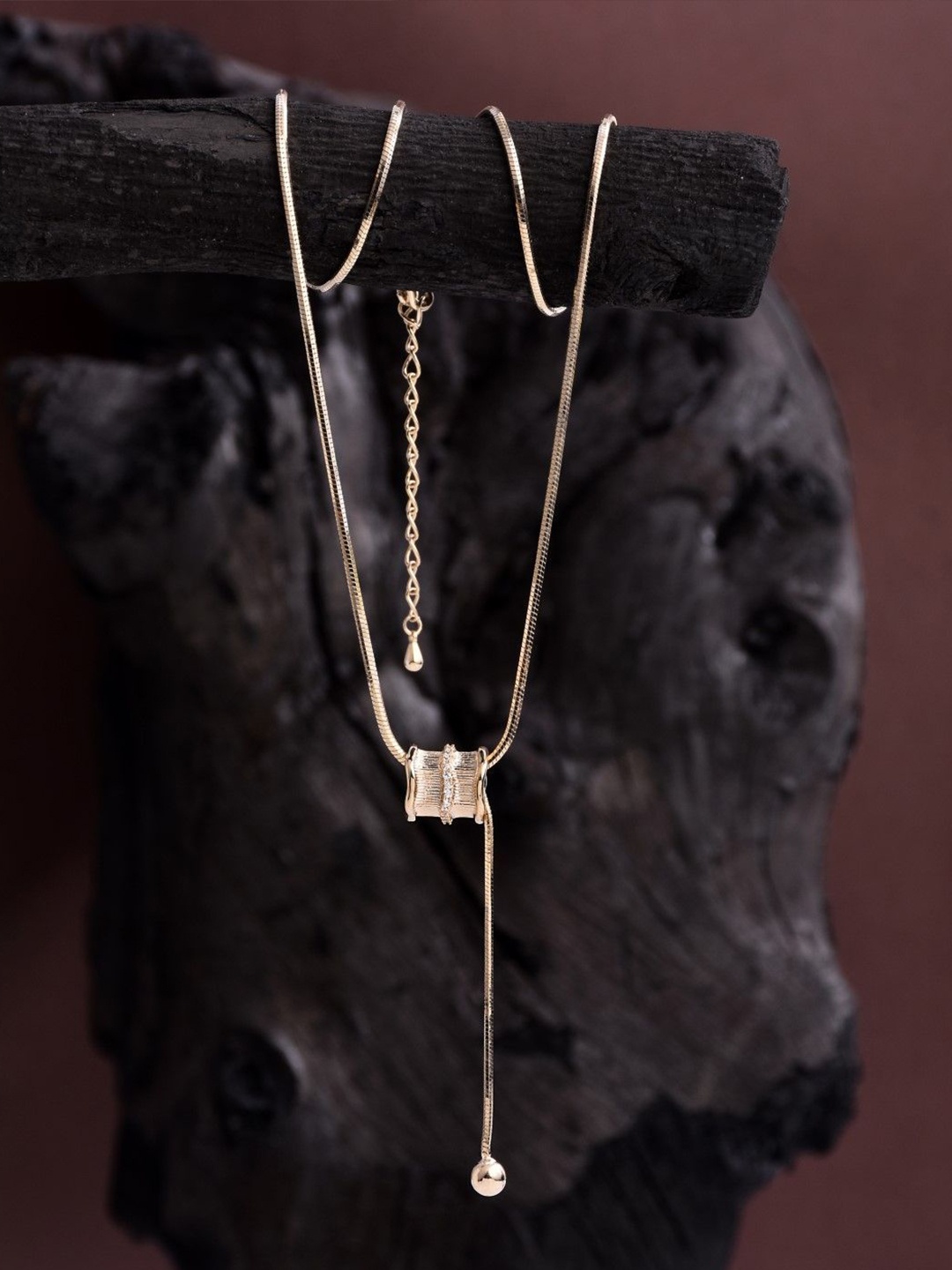 

Reenisaa Copper Gold-Plated Necklace