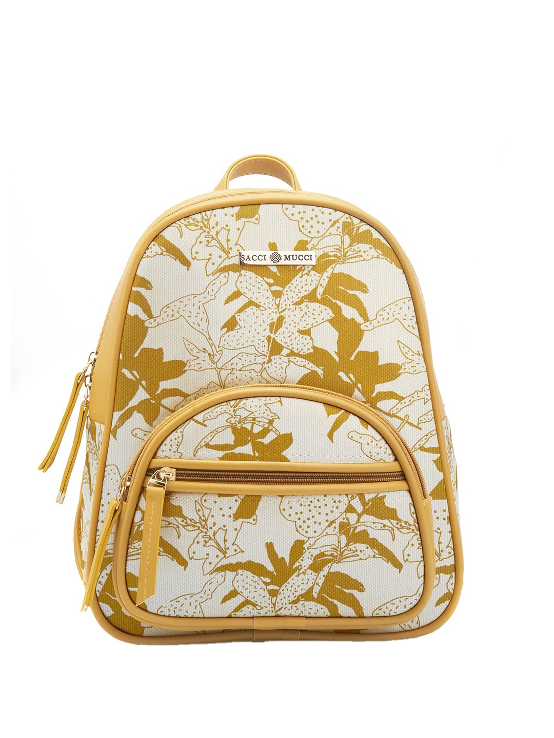 

Sacci Mucci Women Backpack, Yellow