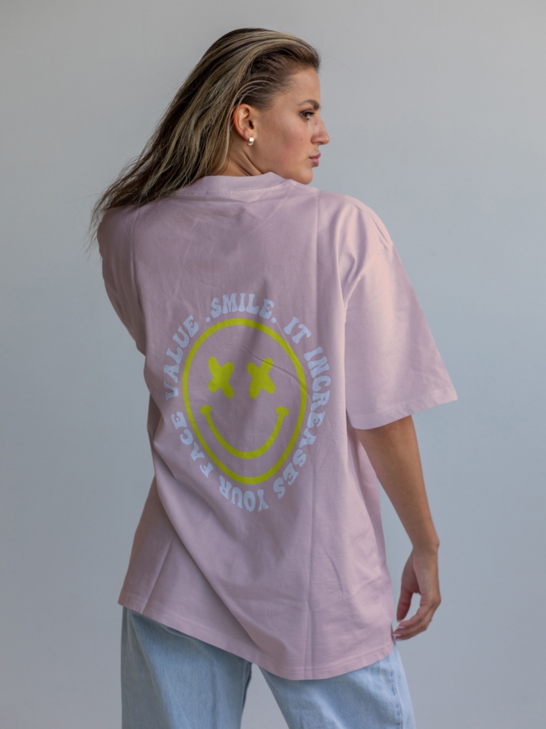 

Moda Rapido Women Applique T-shirt, Peach