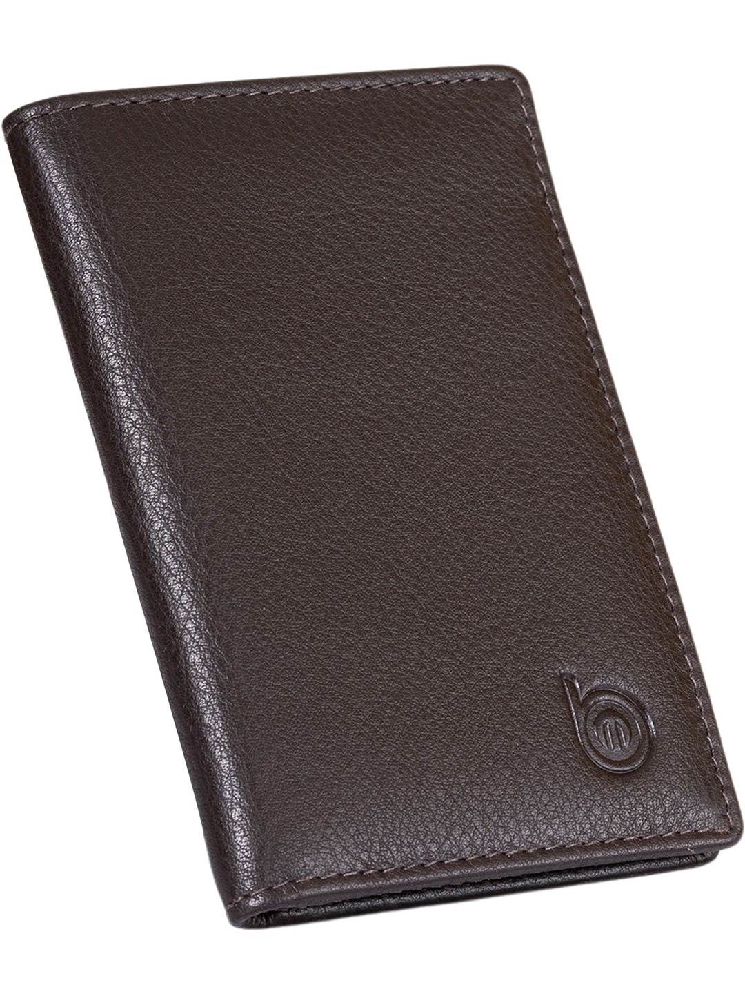 

BAGMAN Men Leather Card Holder, Brown