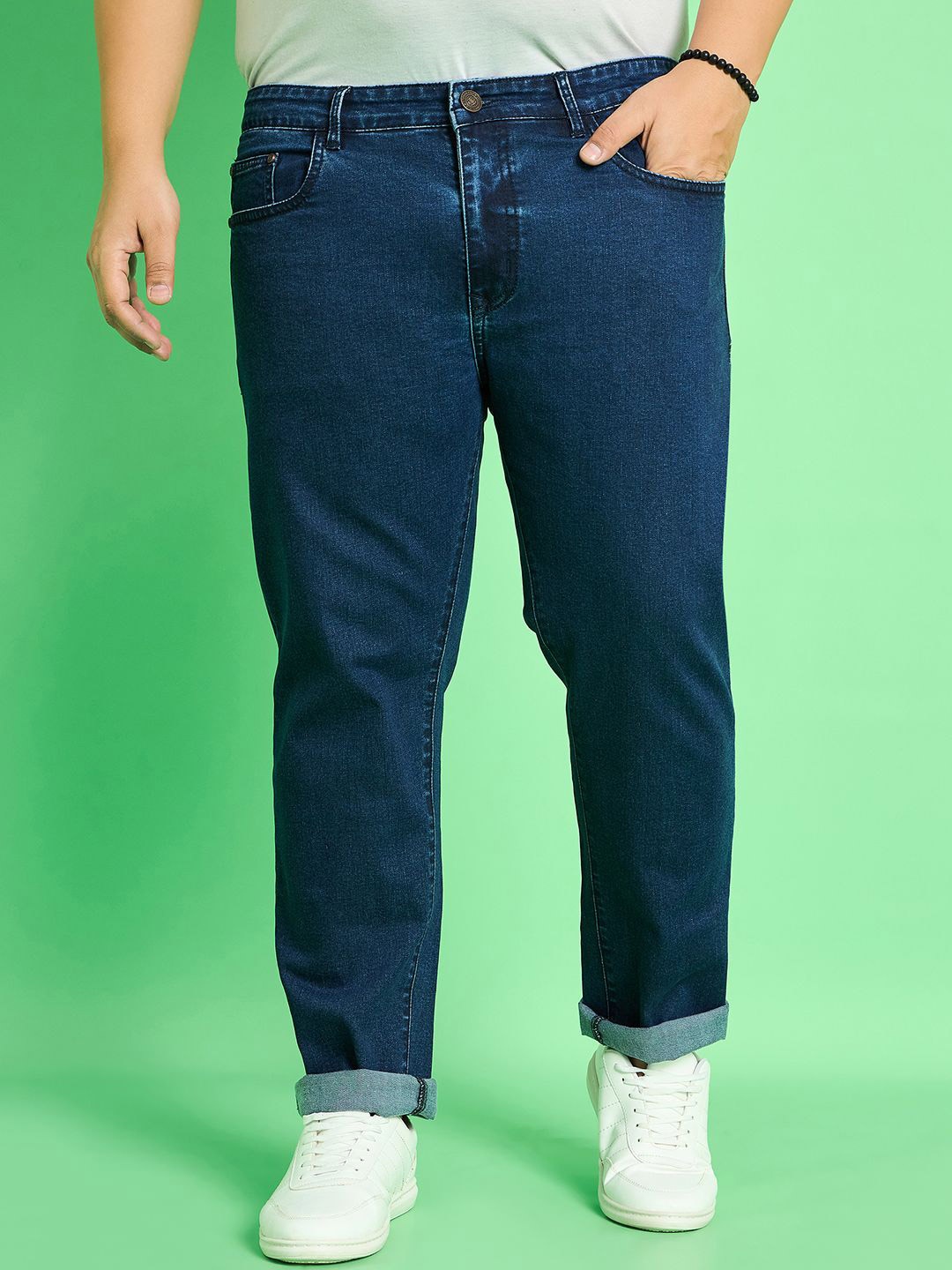 

bigbanana Men Original Stretchable Jeans, Blue