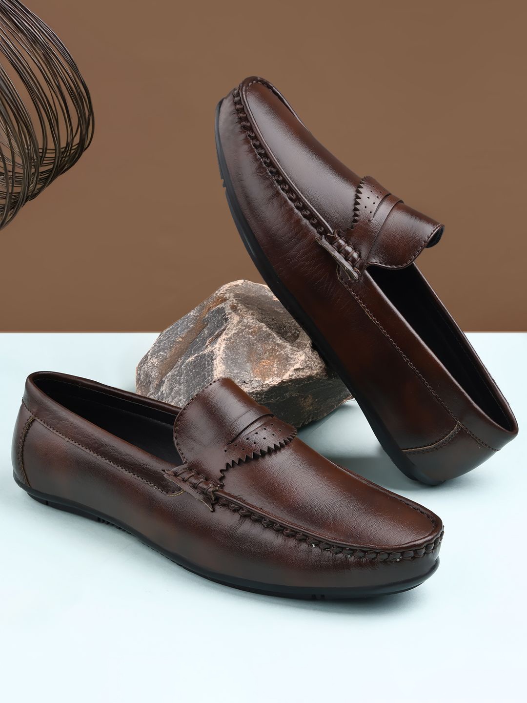

Anouk Men PU Mojaris, Brown