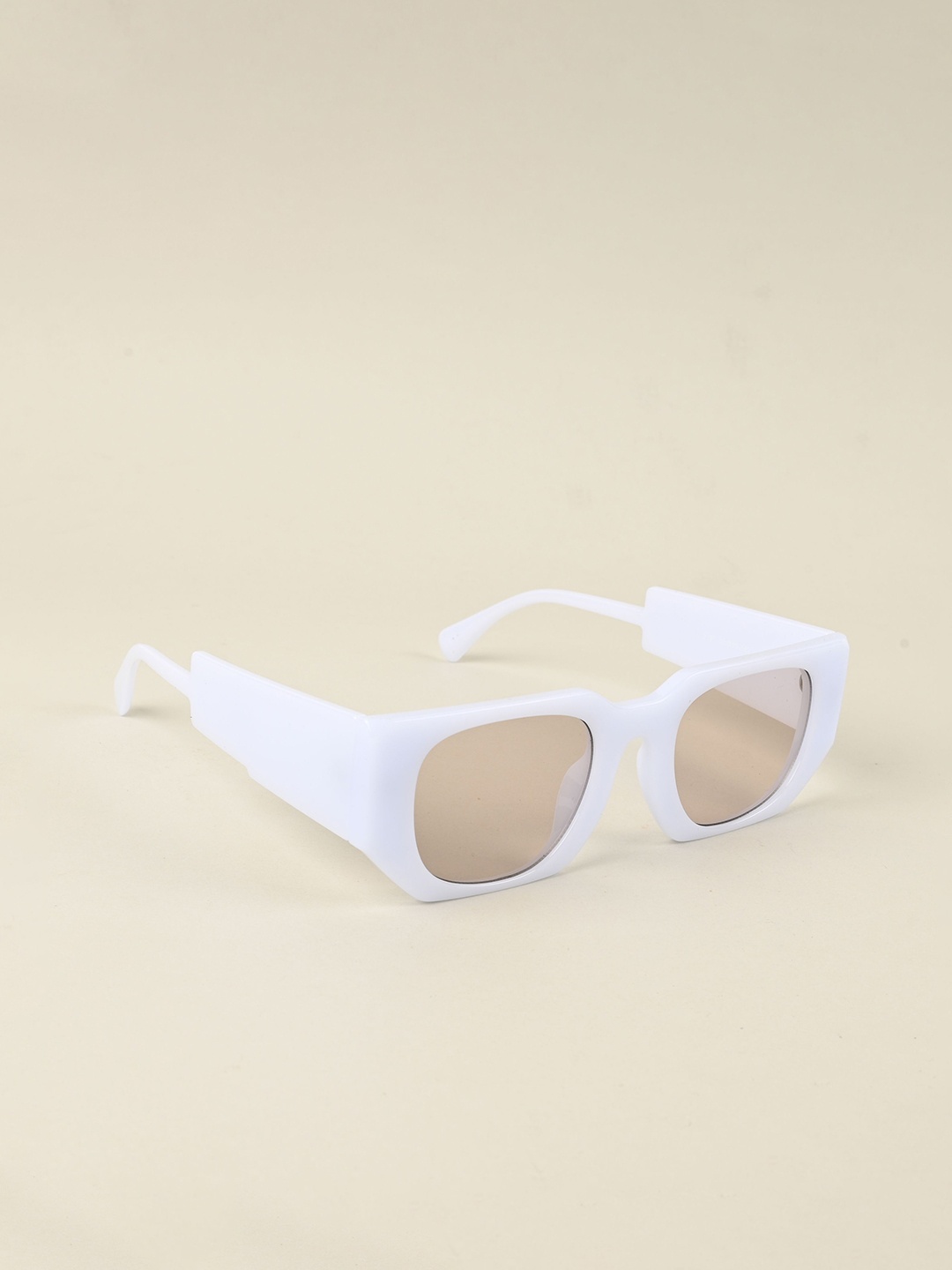 

IDOR Women Rectangle Sunglasses with UV Protected Lens, Transparent