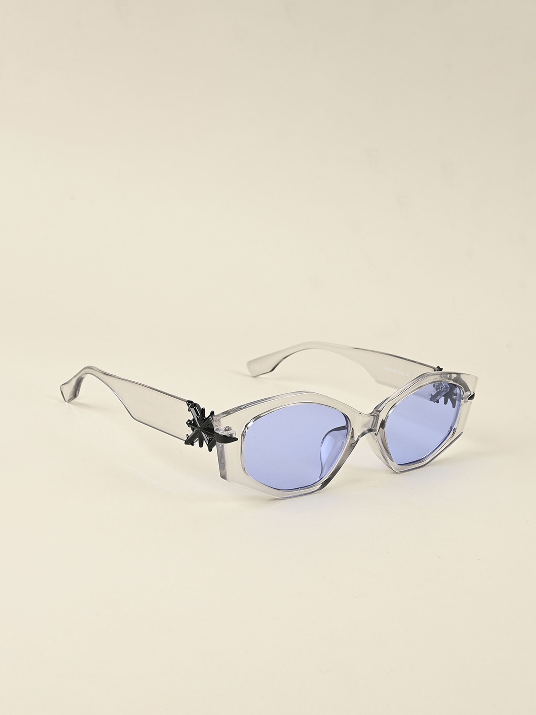

IDOR Women Rectangle Sunglasses with UV Protected Lens, Blue