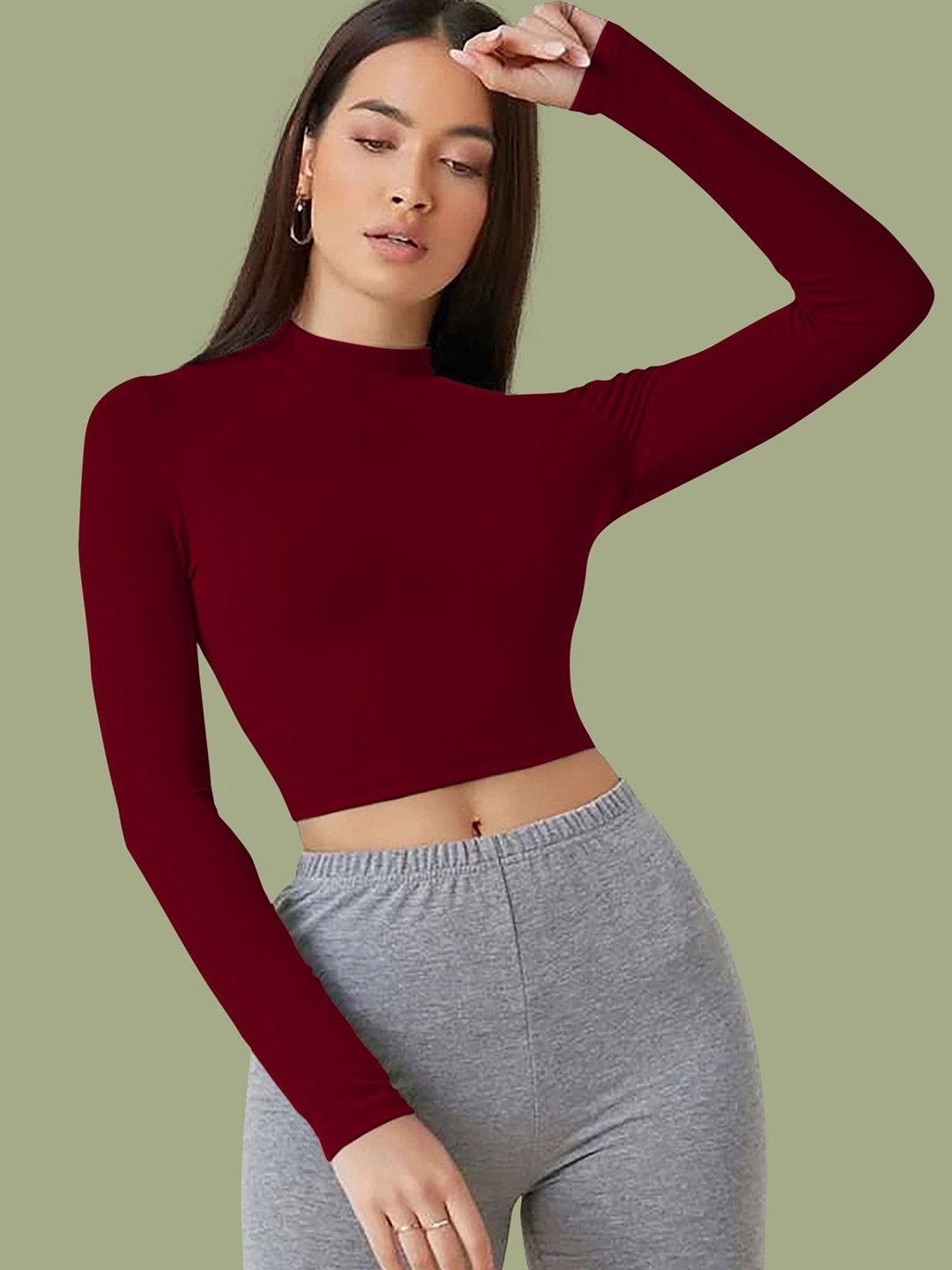 

Dream Beauty Fashion Top, Maroon