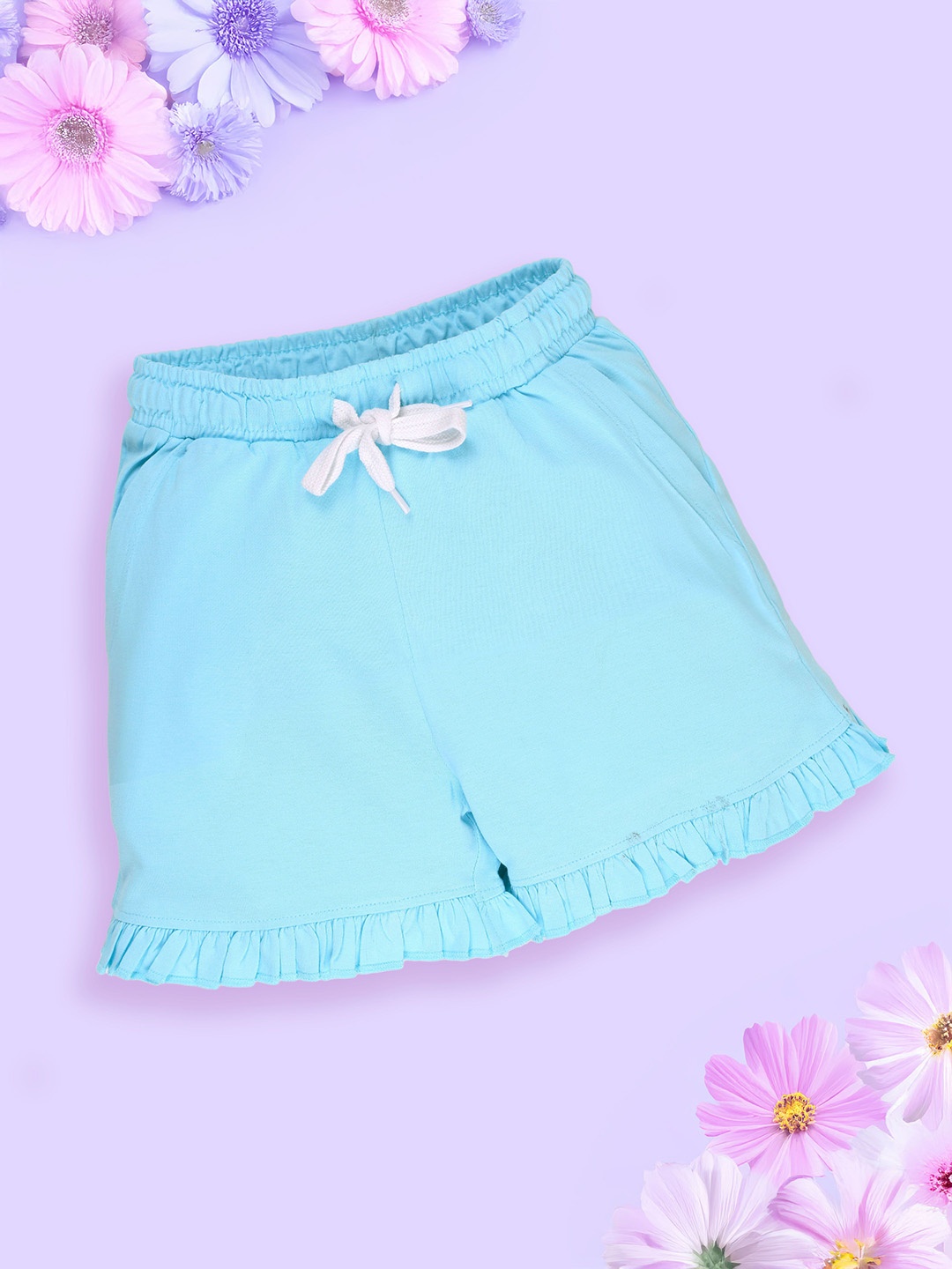 

KiddoPanti Girls Hot Pants Shorts, Blue