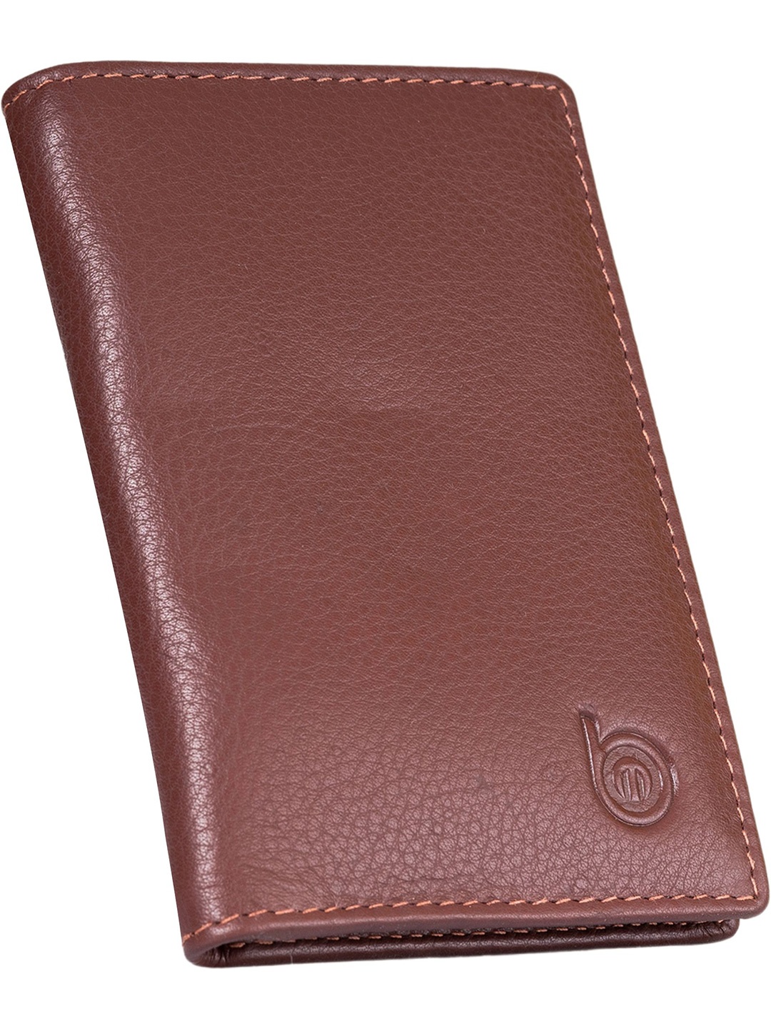 

BAGMAN Men Leather Card Holder, Maroon