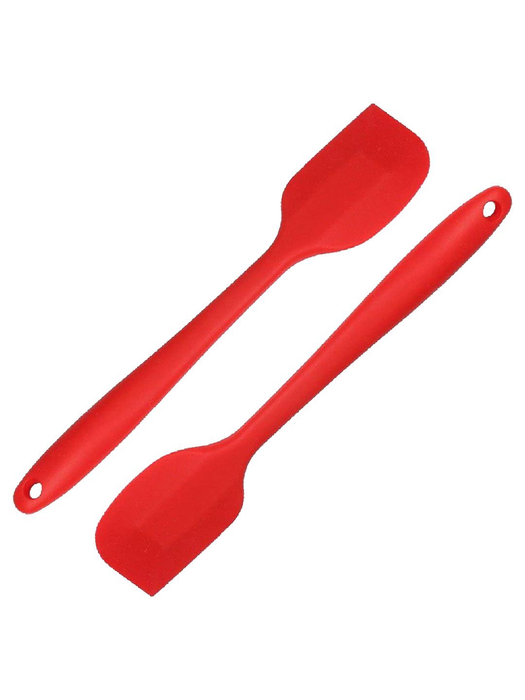 

Kuber Industries Silicone Red 2 Pieces Non Stick Heat Resistant Cake Spatula