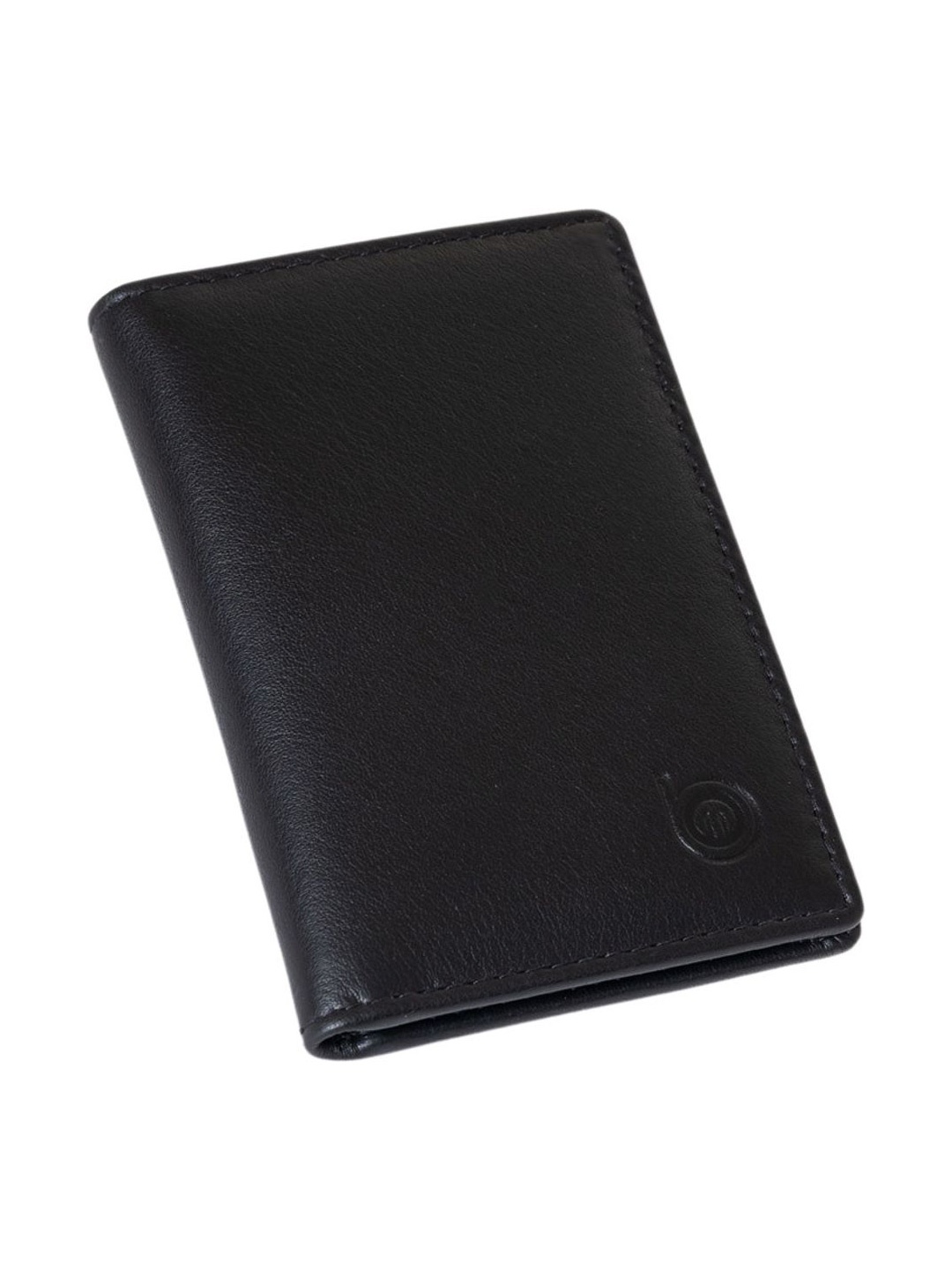 

BAGMAN Men Leather Card Holder, Black