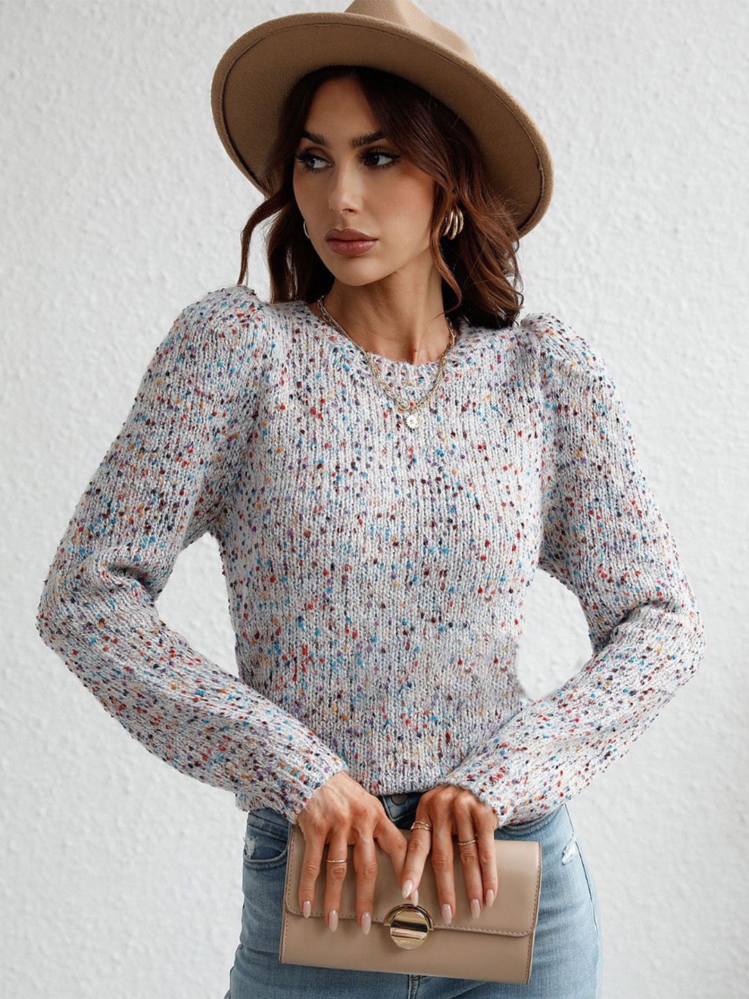 

Oh Rare Women Cable Knit Pullover, Off white