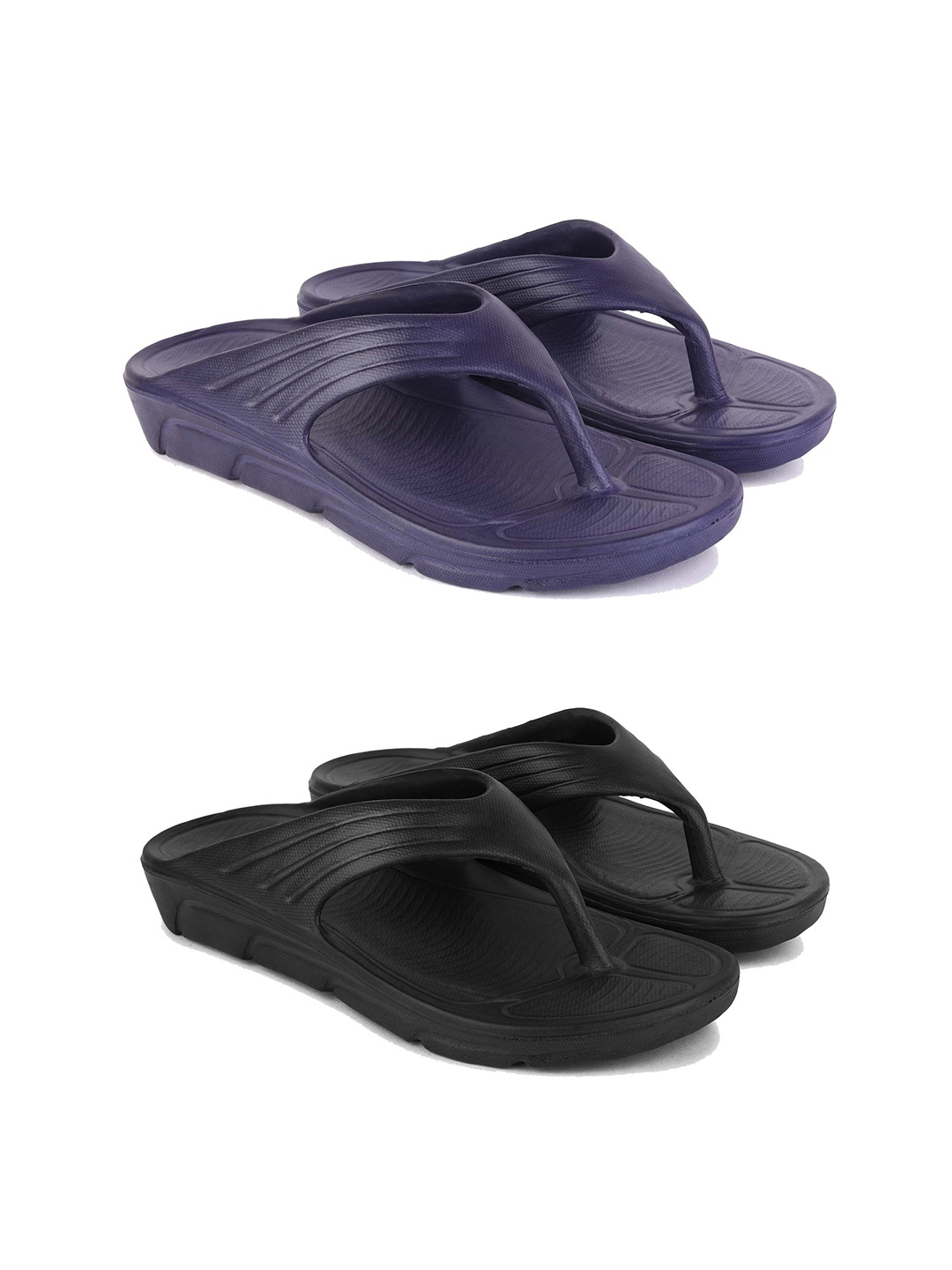 

PENNEN Men Thong Flip-Flops, Navy blue