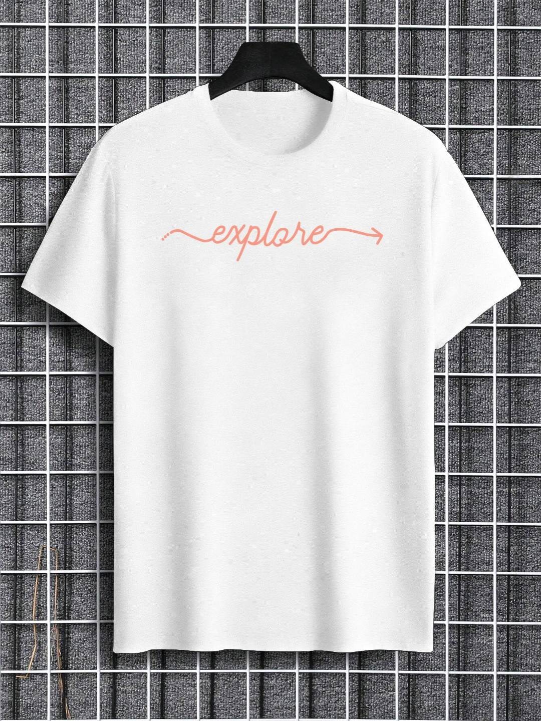 

TOGS & TERRE Women Typography Printed Organic Cotton T-shirt, White