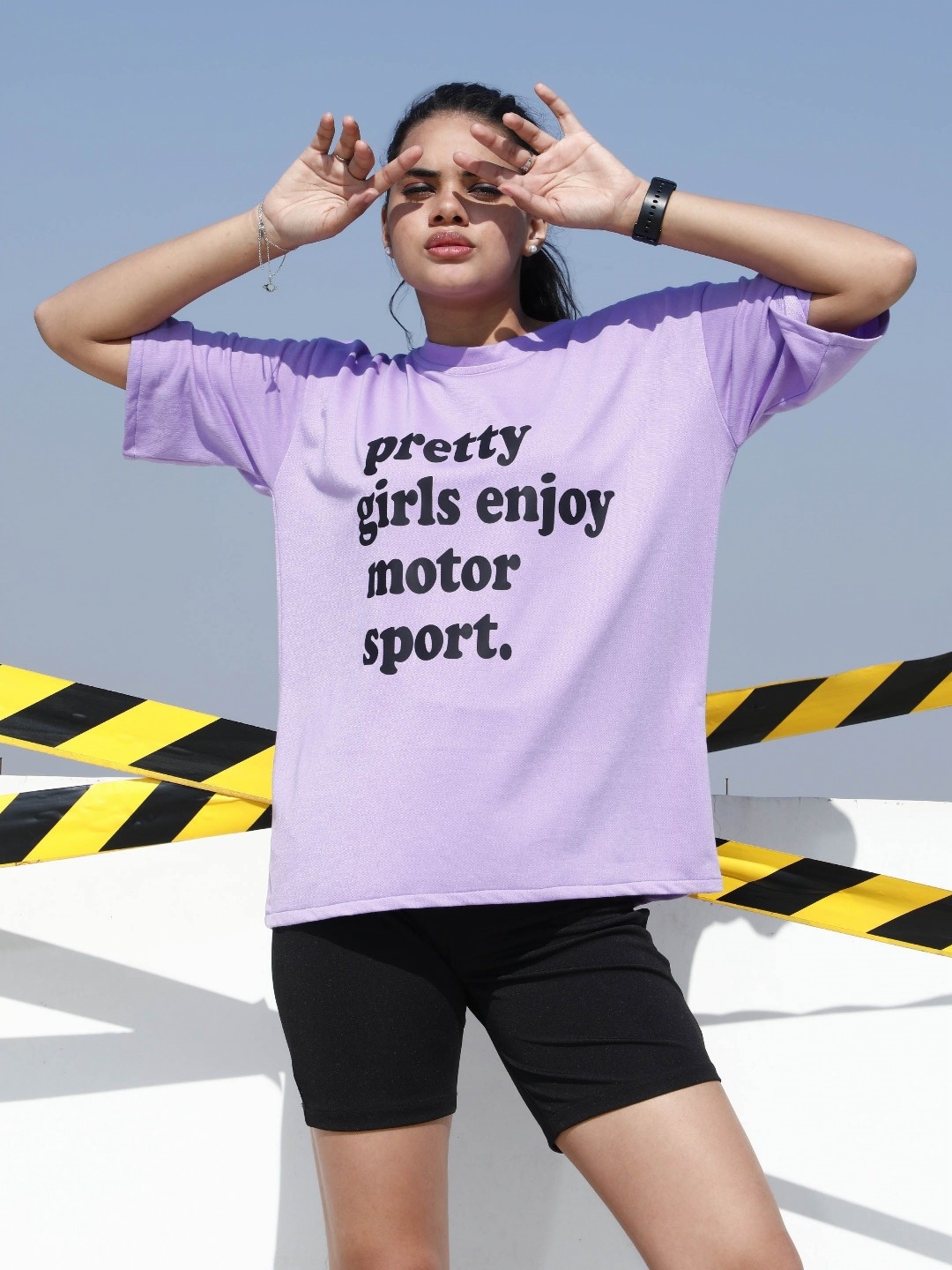 

Athena Unapologetic Women Drop-Shoulder Sleeves T-shirt, Lavender