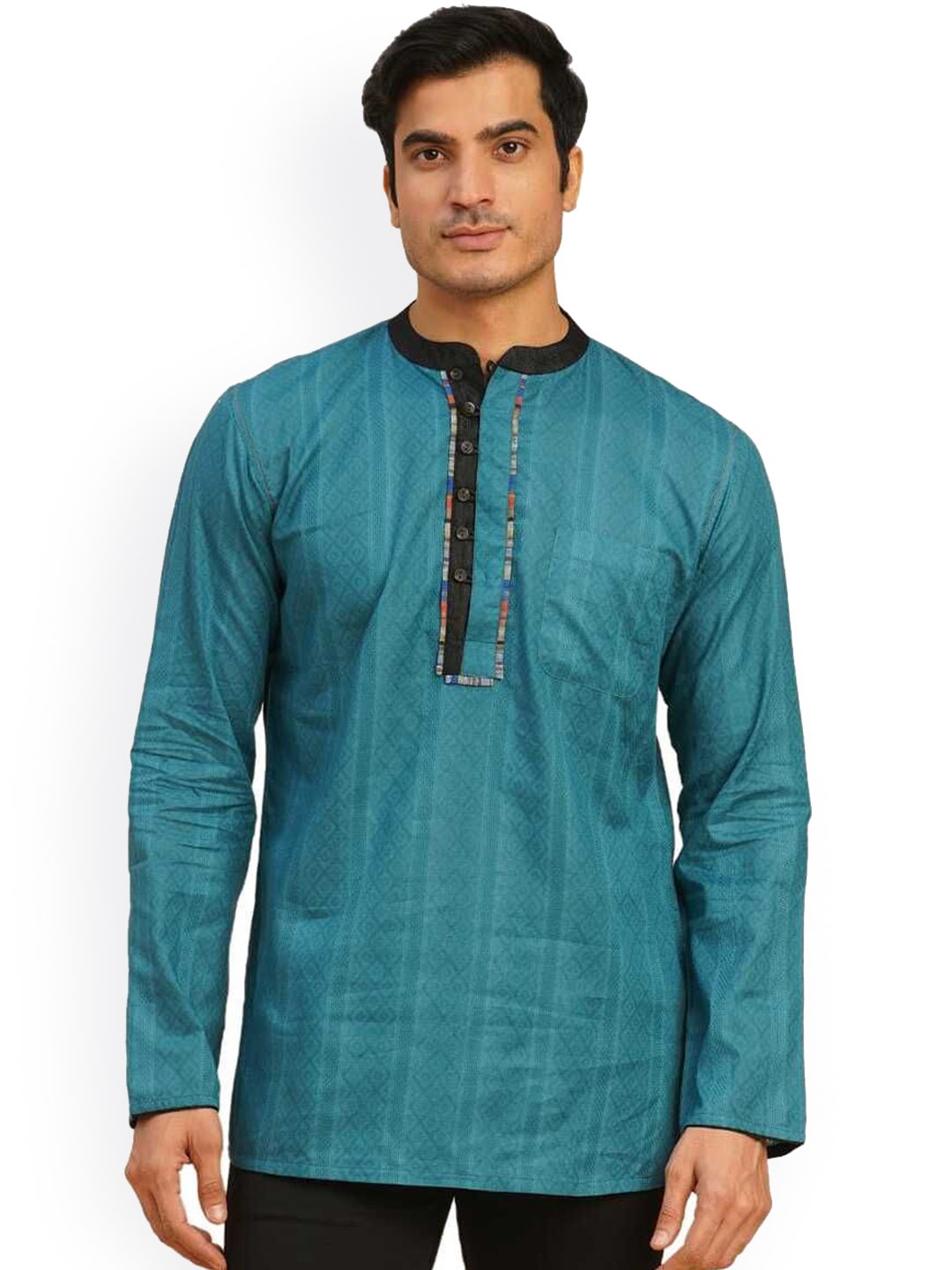 

Arch element Men Kurta, Green