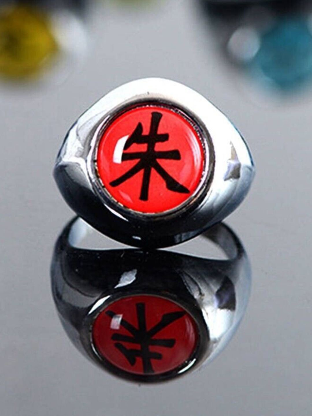 

The Roadster Lifestyle Co Men Elegant Anime Character Finger Ring, Red