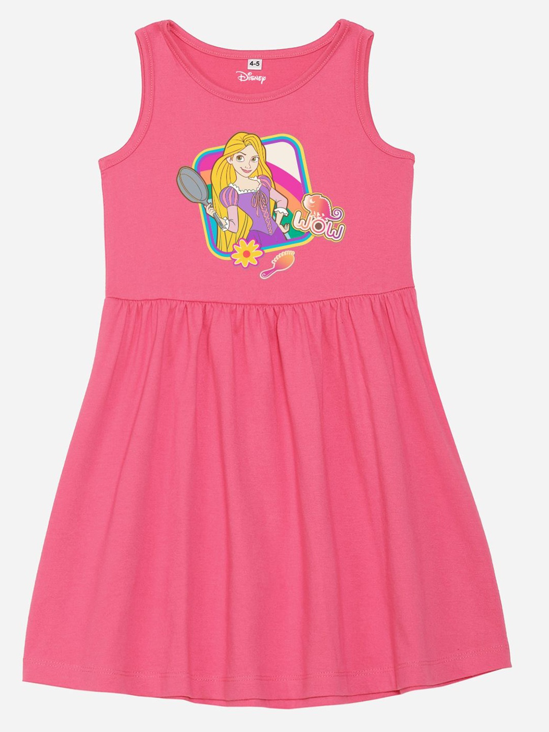 

Wear Your Mind Print Fit & Flare Dress, Pink
