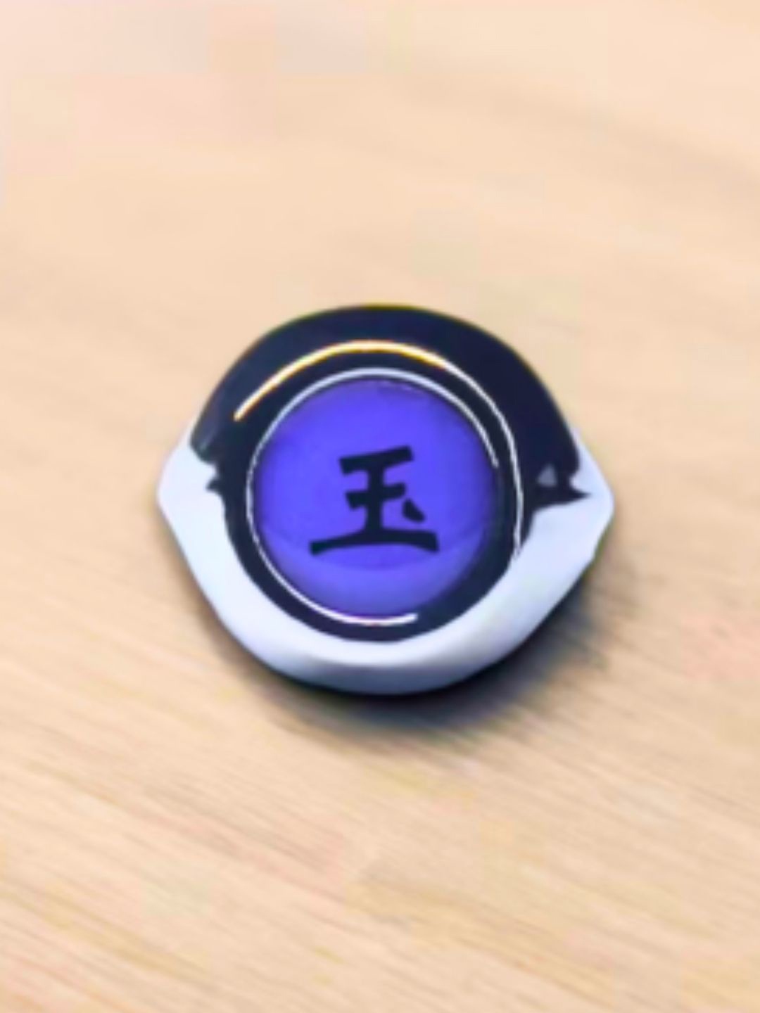 

The Roadster Lifestyle Co Men Elegant Anime Character Stainless Steel Ring, Purple