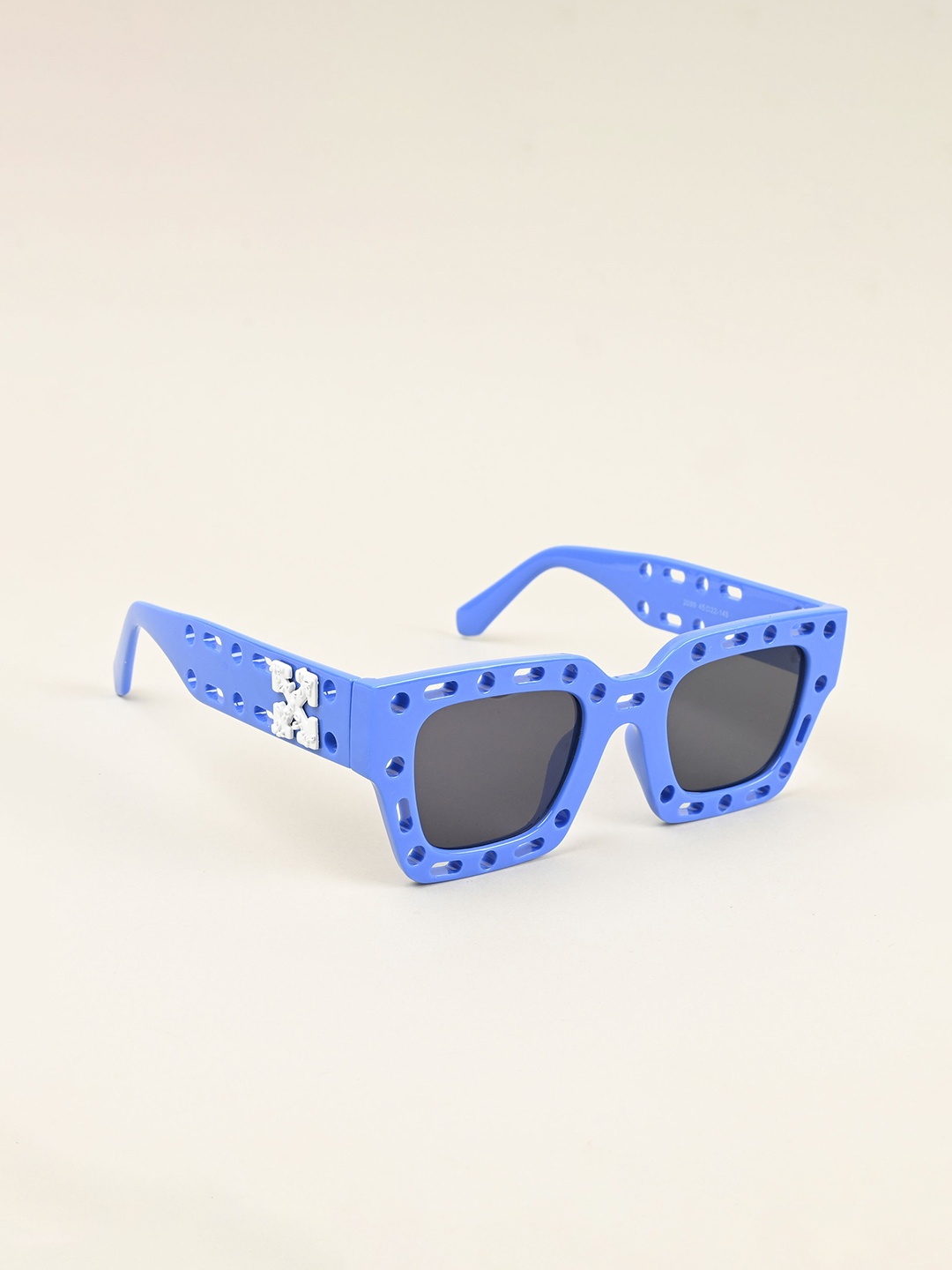 

IDOR Unisex Square Sunglasses with UV Protected Lens, Black