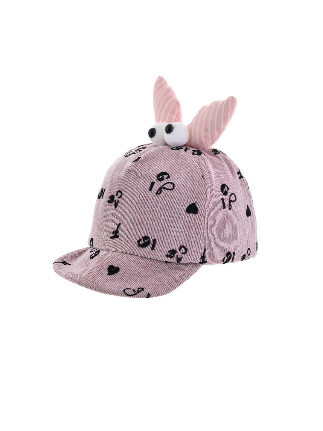 

SHOP FRENZY Unisex Kids Printed Baseball Cap, Pink