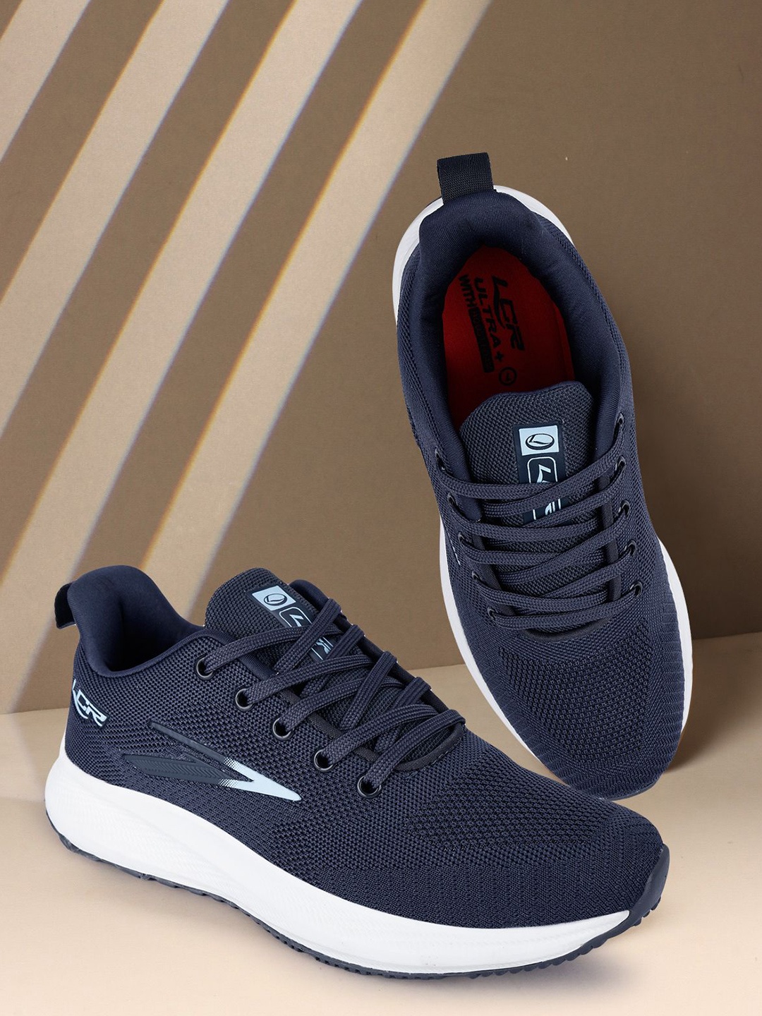 

Lancer Men Textile Running Shoes, Grey