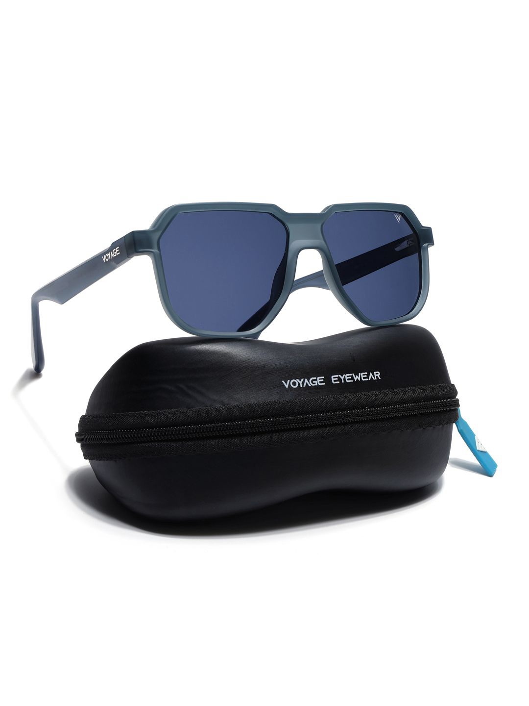 

Voyage Unisex Other Sunglasses with Polarised and UV Protected Lens, Blue