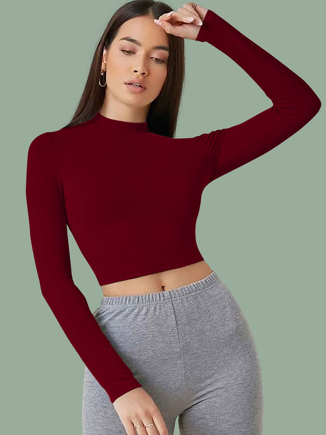 

Dream Beauty Fashion Top, Maroon