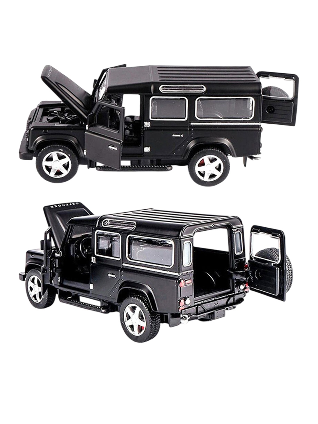 

DEZICON Kids 1:32 Defender Car Vehicle, Black