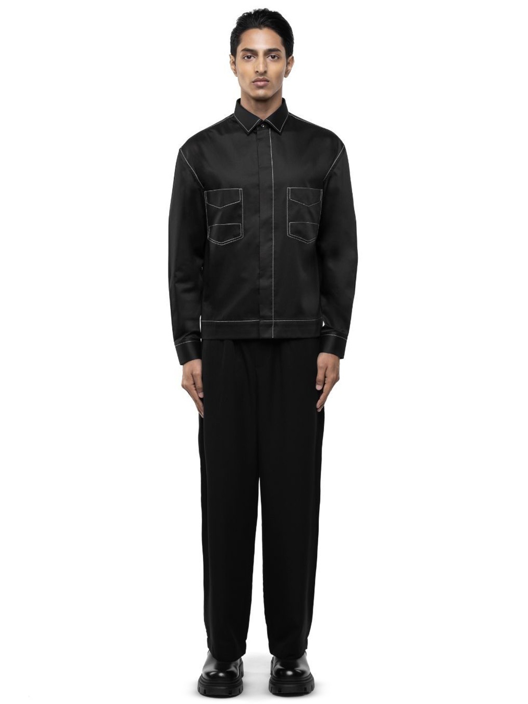 

SDS By Kushal Shah Men Smart Opaque Casual Shirt, Green