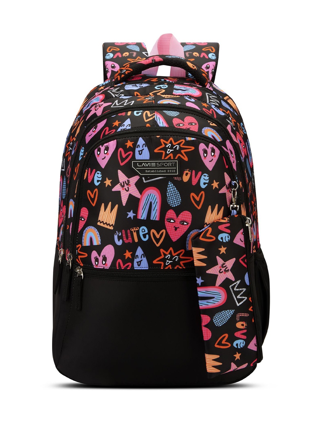 

LAVIE SPORT Unisex Kids Backpack, Black