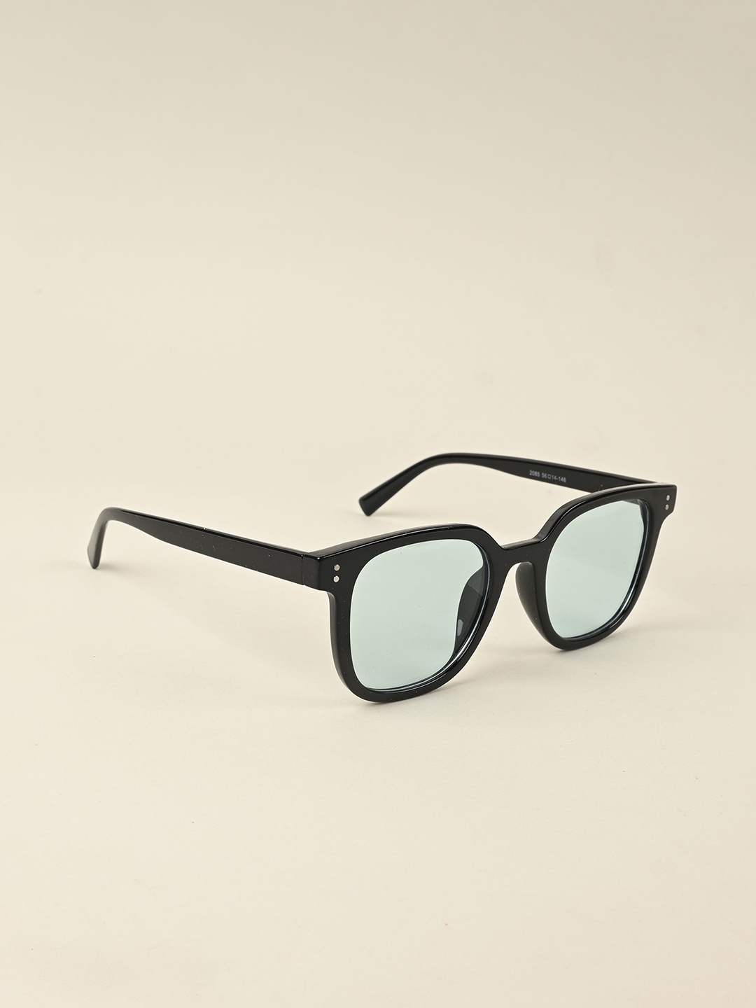 

IDOR Unisex Square Sunglasses with UV Protected Lens, Blue