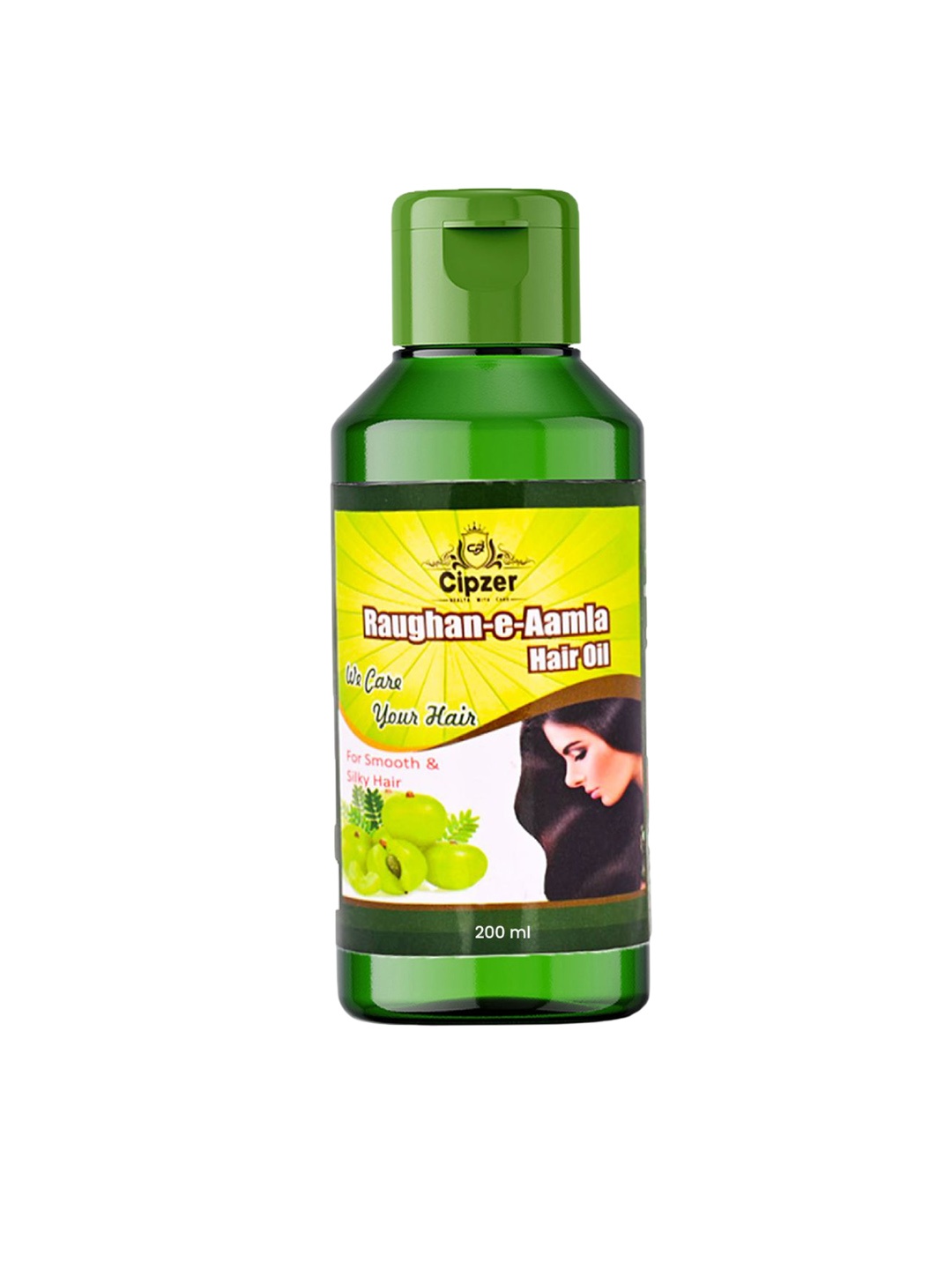 

CIPZER Raughan-E-Amla Hair Oil With Amla - 200 ml, Green