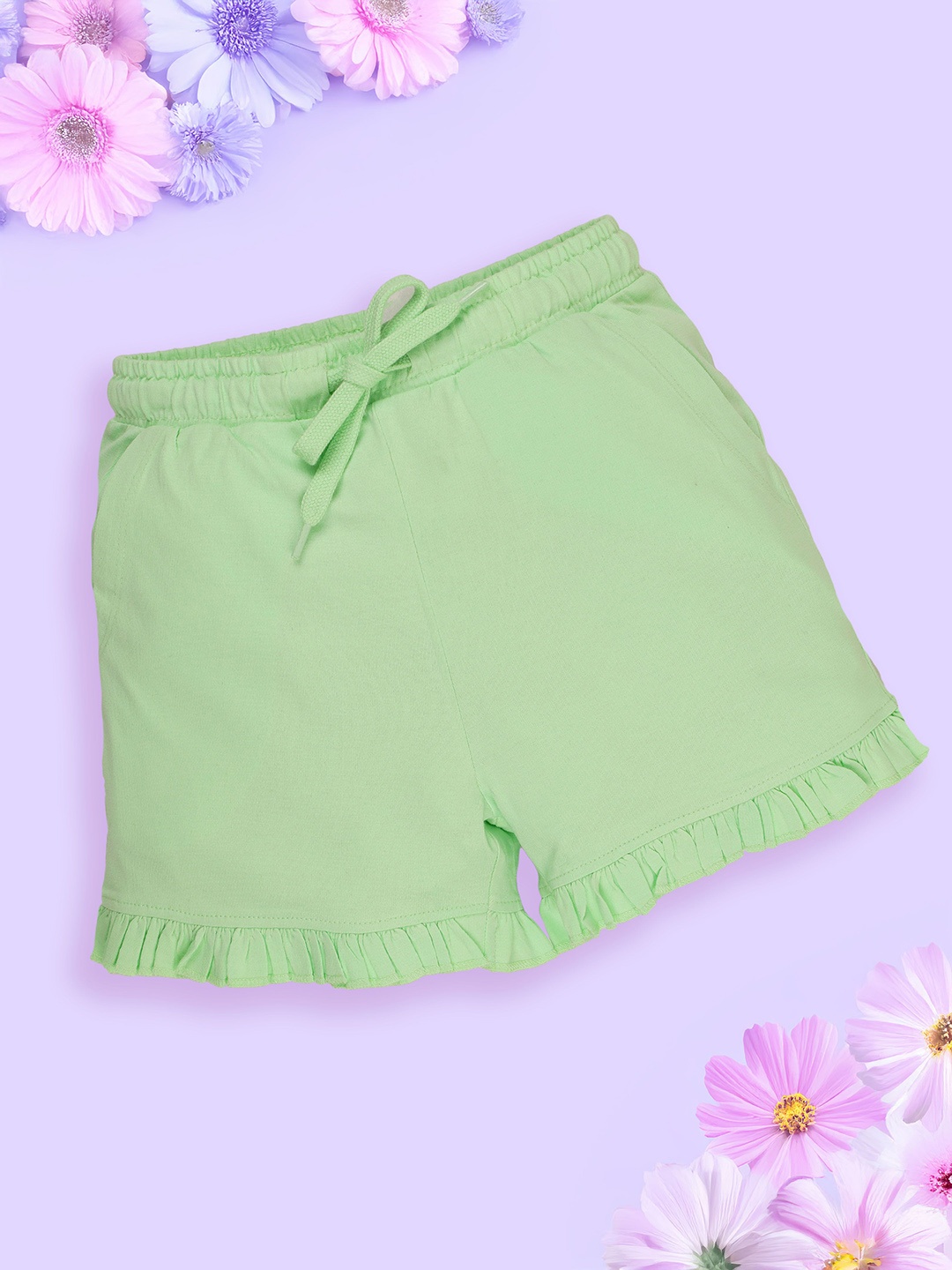 

KiddoPanti Girls Hot Pants Shorts, Green