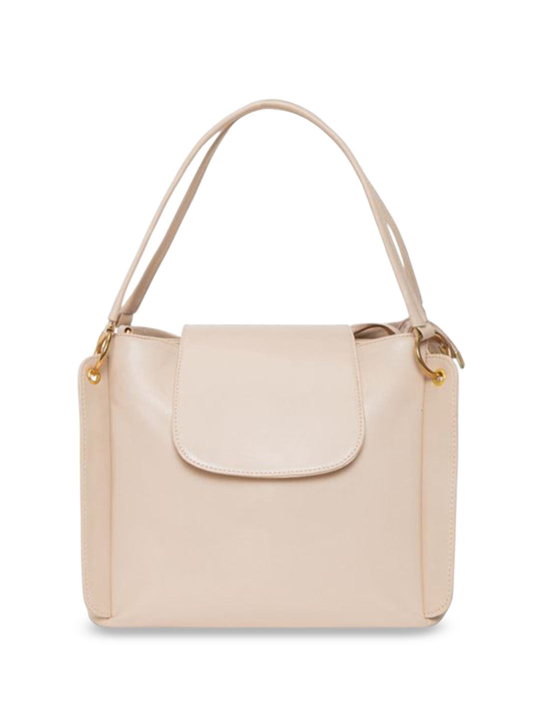 

ADISA PU Bucket Shoulder Bag, Cream