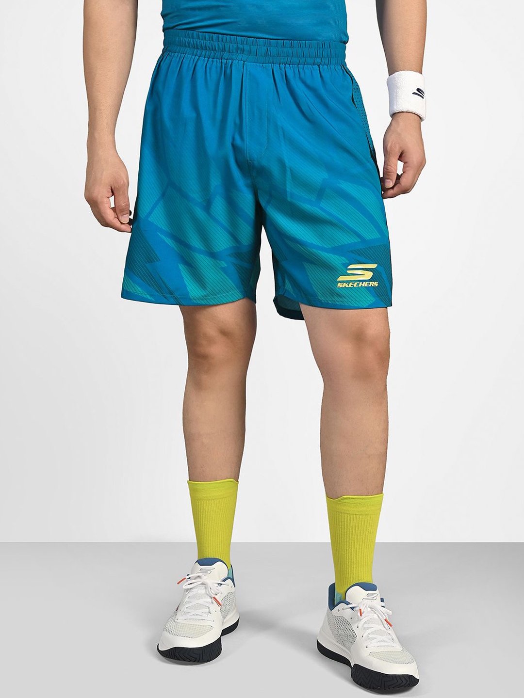 

Skechers Men Pickleball Performance Shorts, Blue