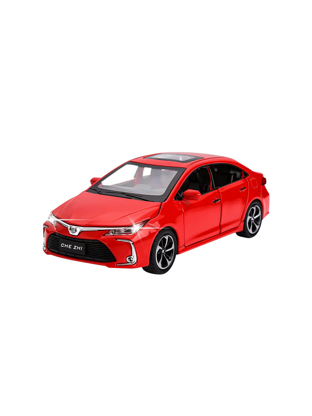

DEZICON 1:32 Corolla Modal Pull Back Car, Red