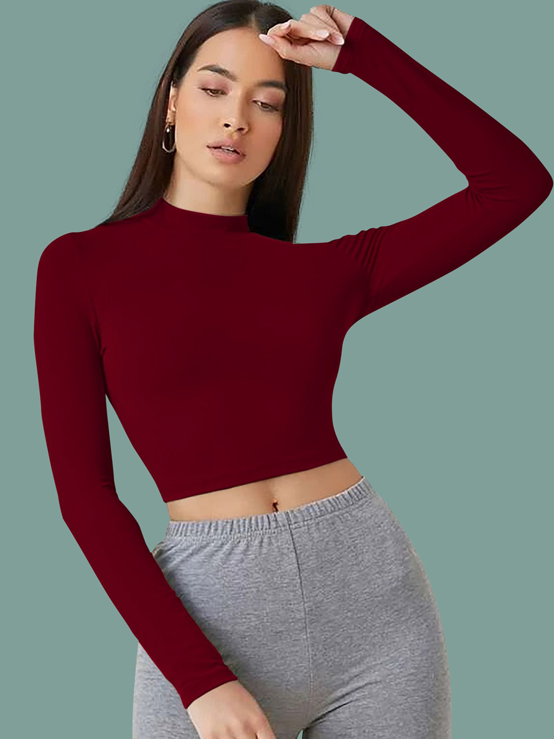 

Dream Beauty Fashion Top, Maroon