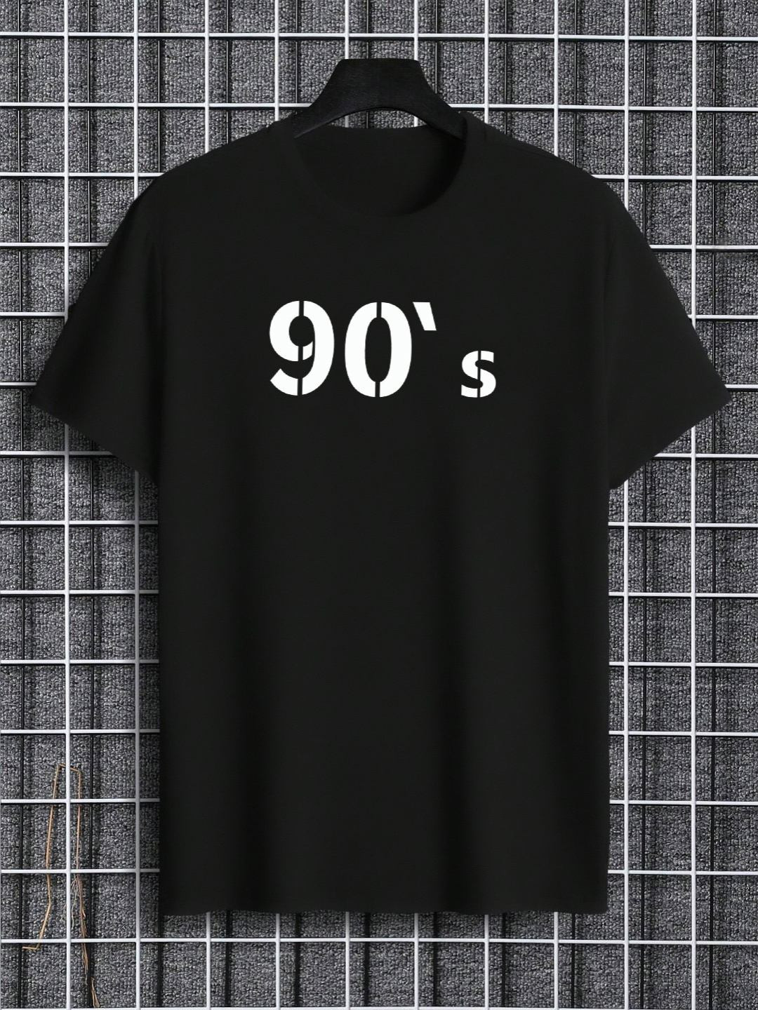 

TOGS & TERRE Men Typography Printed Organic Cotton T-shirt, Black