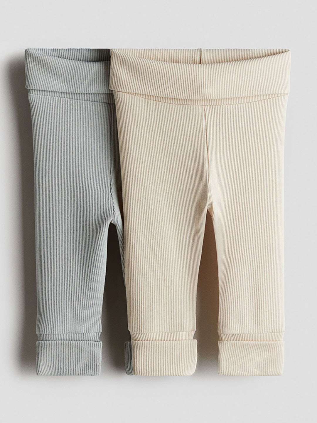 

H&M 2-Pack Room-To-Grow Leggings, Grey