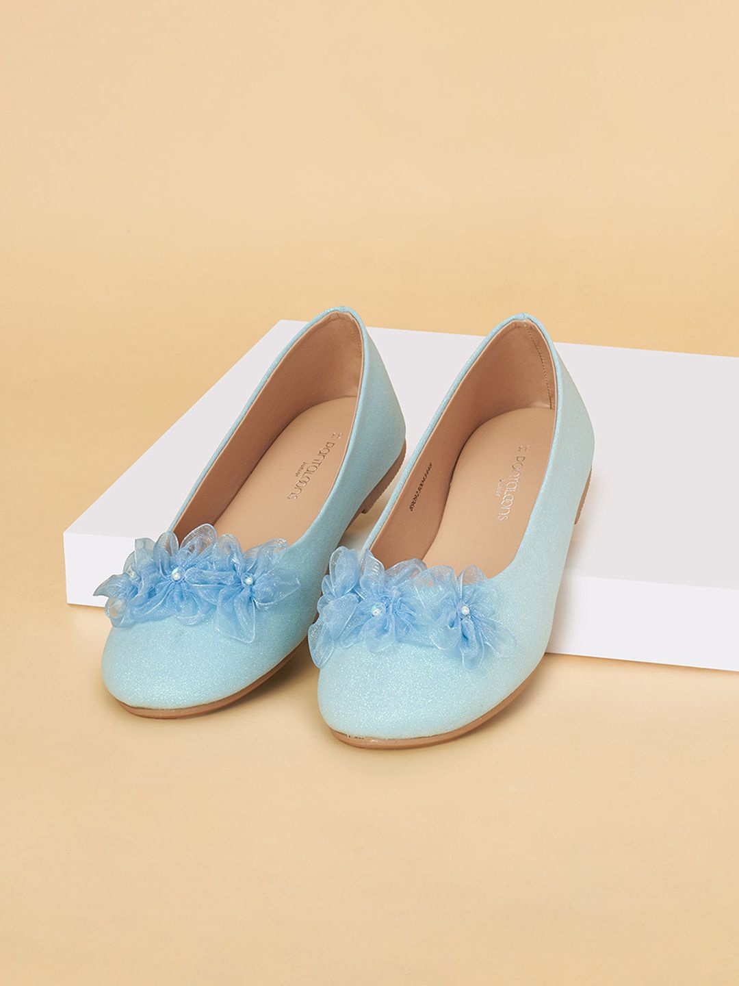 

Pantaloons Junior Girls Embellished Party Fashion Flats, Blue