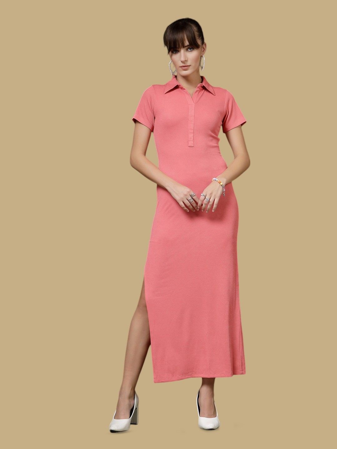 

Chemistry Bodycon Maxi Dress, Pink