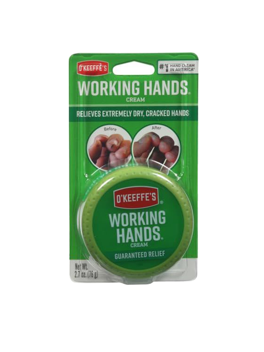 

O'keffes Working Hands Cream For Wood Working - 76 g, Green