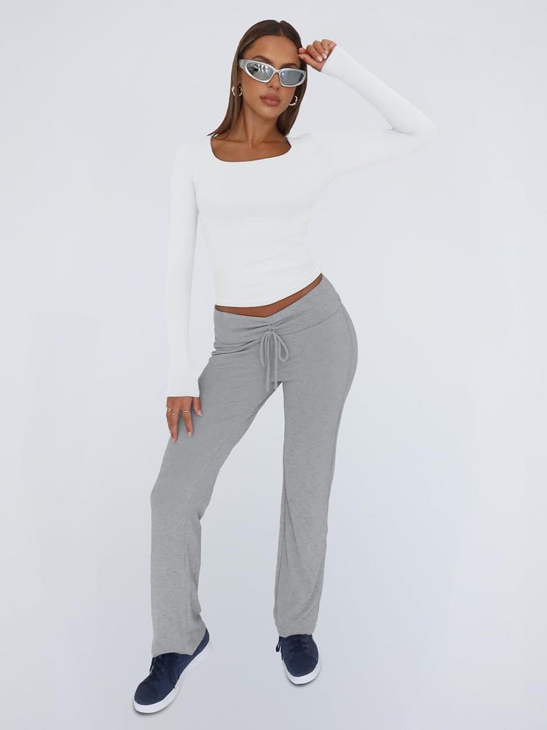 

Moda Rapido Cotton Top, White