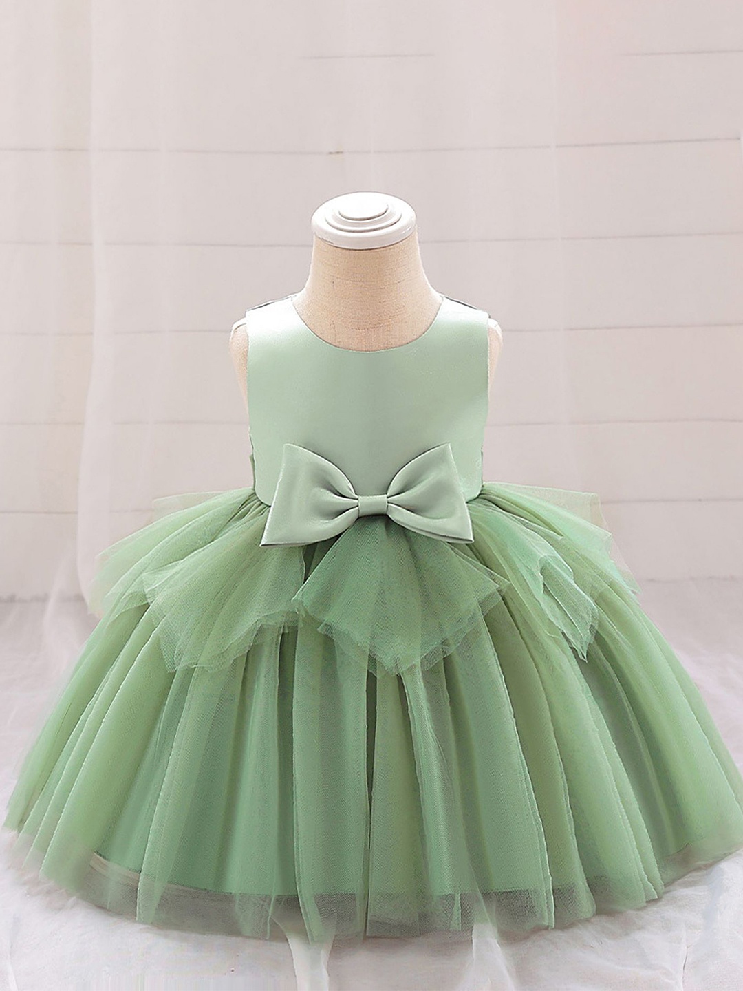 

LULU & SKY Empire Dress, Green